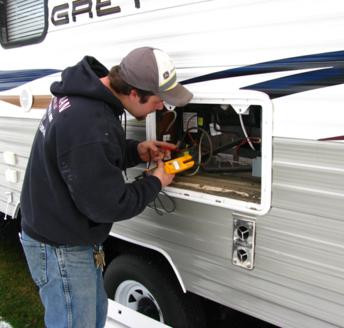 RV appliance repair